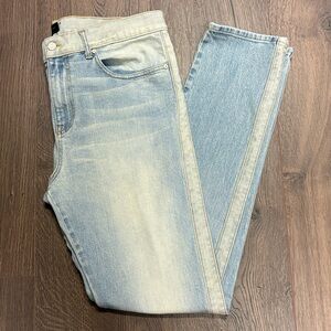 Daniel Patrick - Light Wash Men’s Jeans with Contrast Side Panel - NWOT 38 x 34